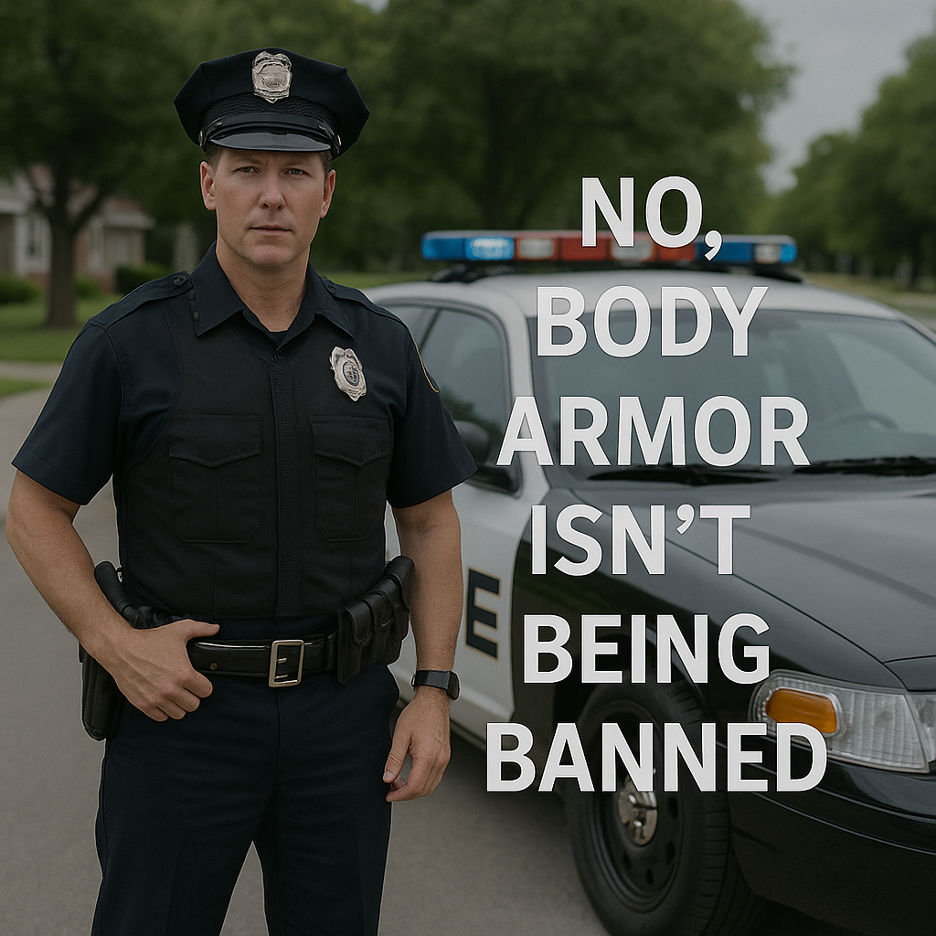 No, Body Armor Isn’t Being Banned — But Let’s Set the Record Straight