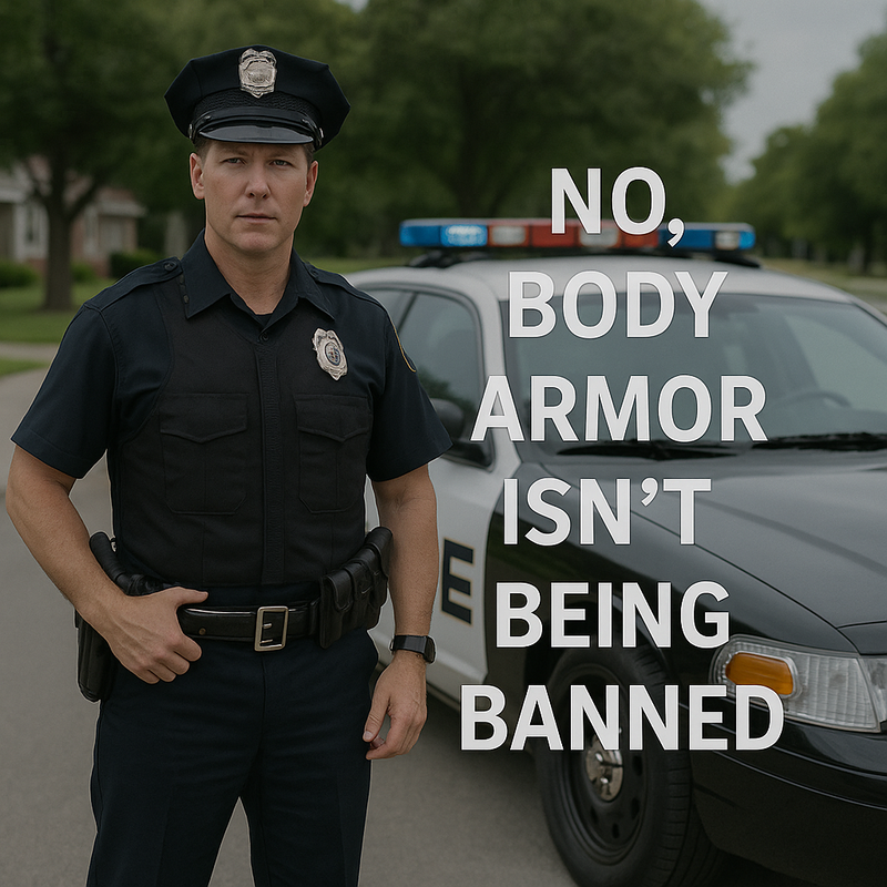 No, Body Armor Isn’t Being Banned — But Let’s Set the Record Straight