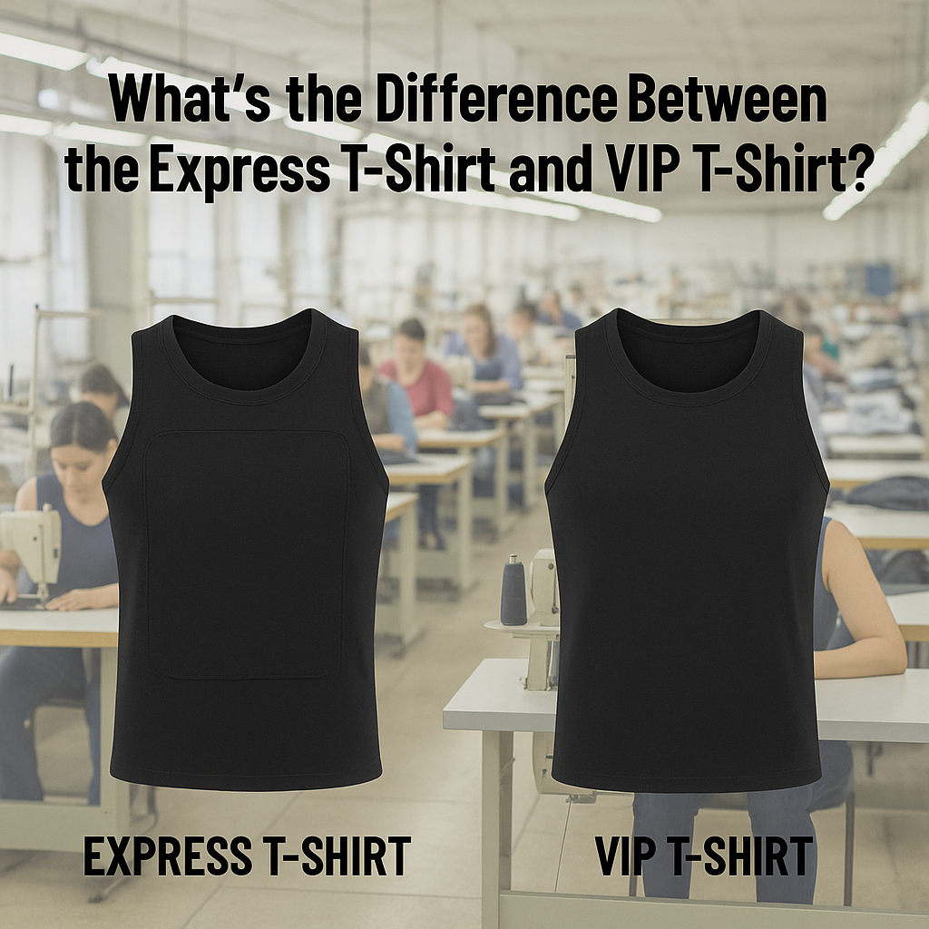 What's the Difference Between the Express T-Shirt and VIP T-Shirt?