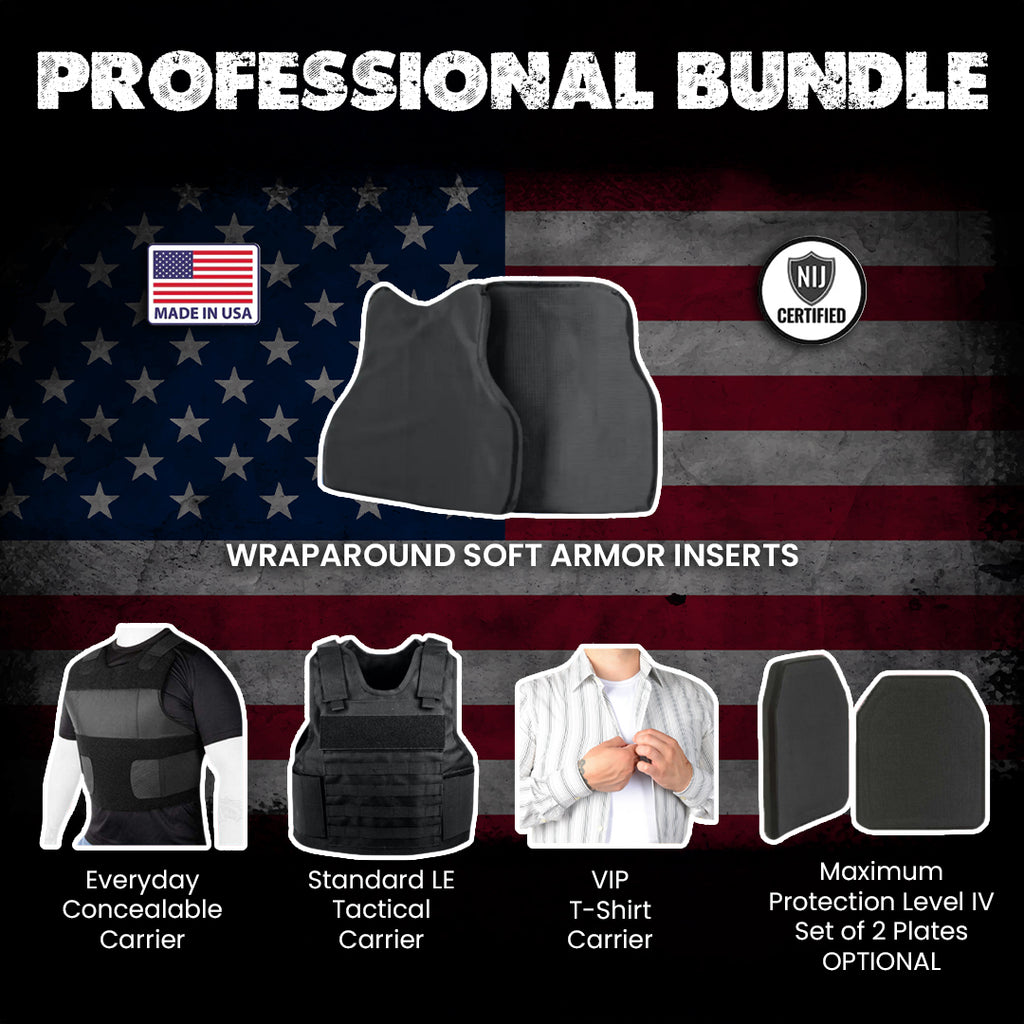 Professional Body Armor Bundle Level IIIA+