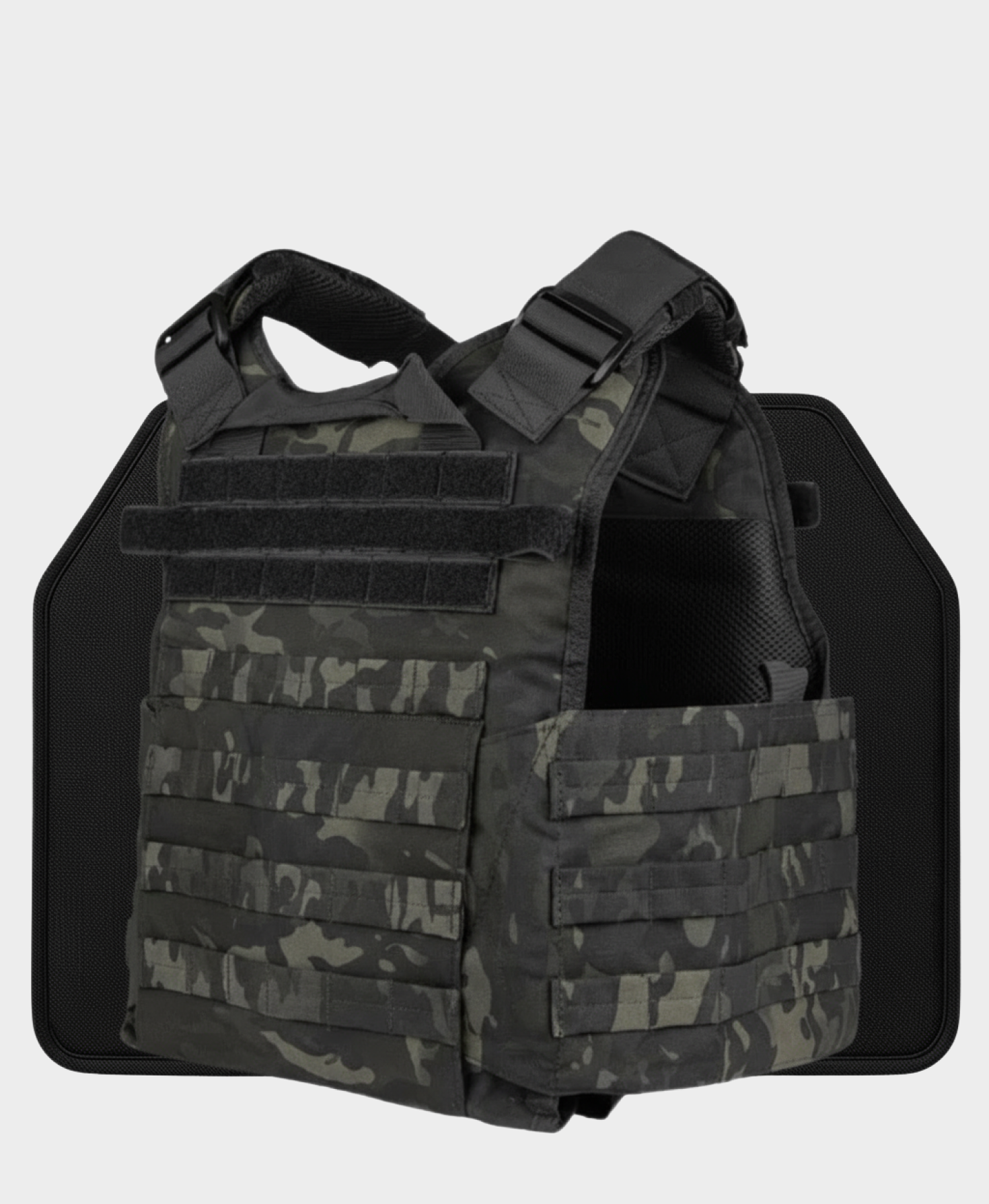 X2 Black Multicam Plate Carrier with Cummerbund