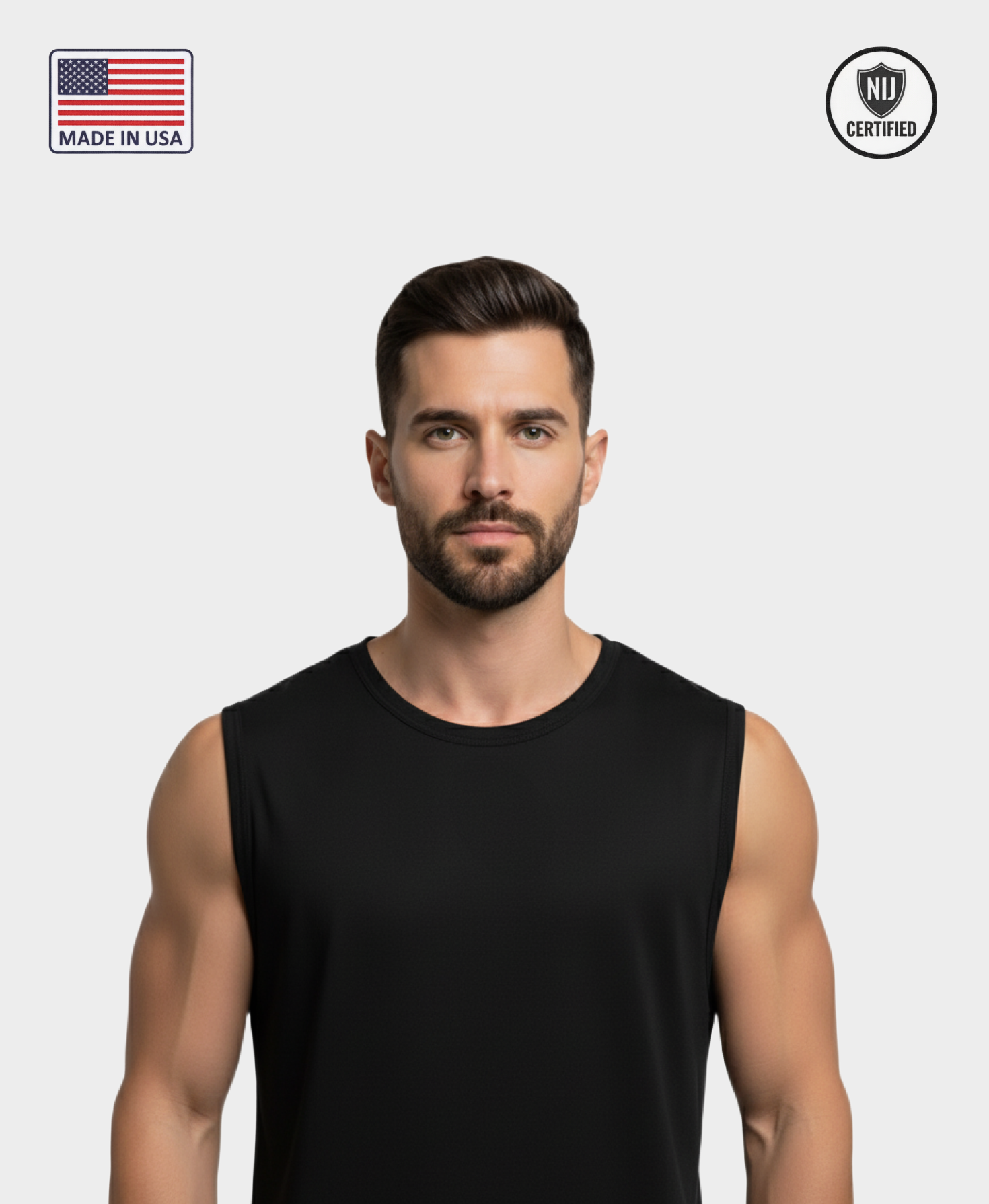 Concealable Bulletproof T-shirt | Multi-threat VIP T-shirt – National ...